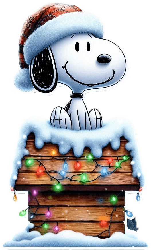 Snoopy y su Casita navideña 03