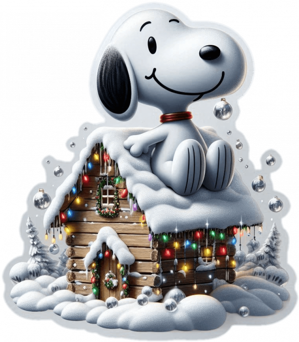 Snoopy y su Casita navideña 05