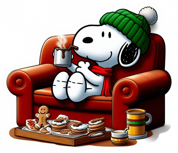 Snoopy y galletas de Jengibre 01