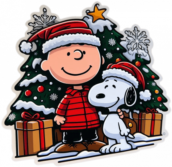 Snoopy y Charlie Brown Navidad 01