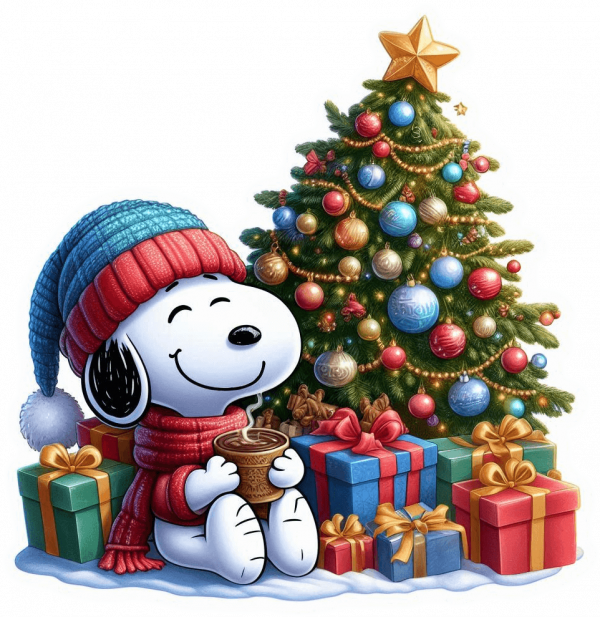 Snoopy y su Chocolate de Navidad 01