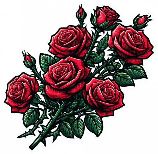 Rosas Rojas 05