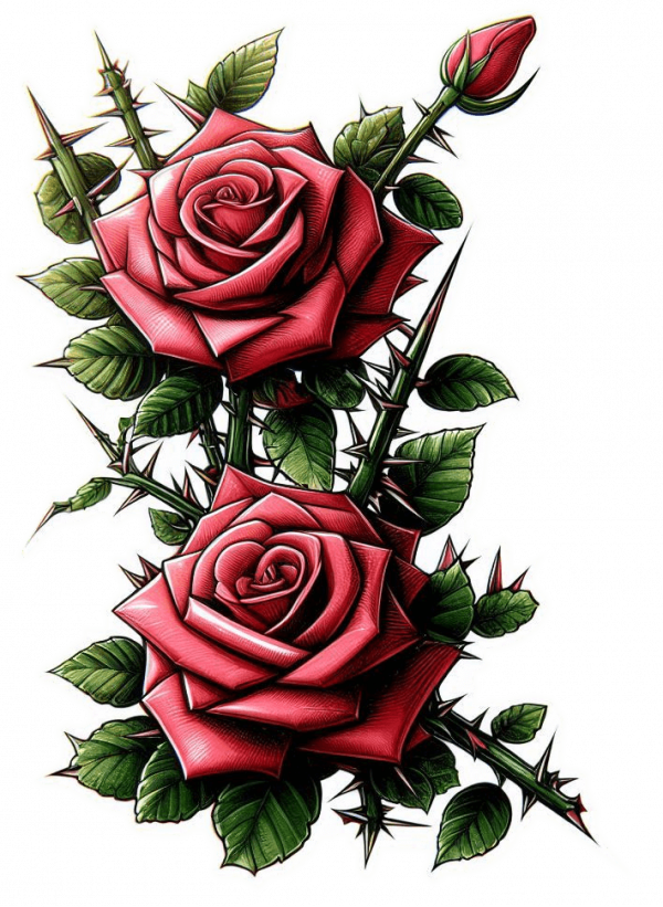 Rosas Rojas 17