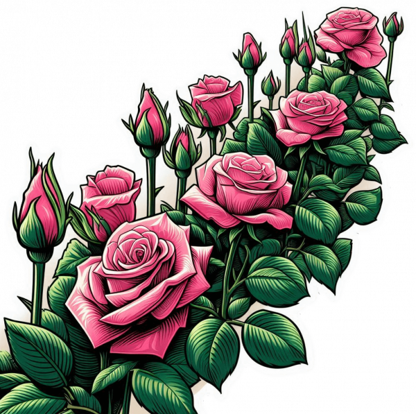 Rosas Rosadas 07