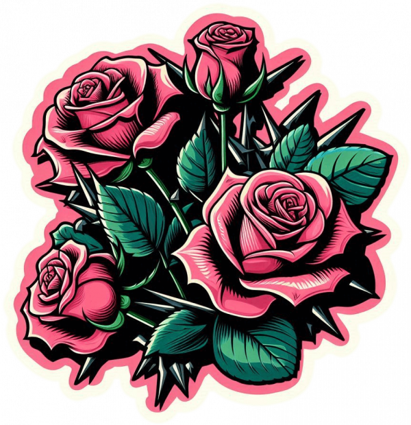 Rosas Rosadas 10