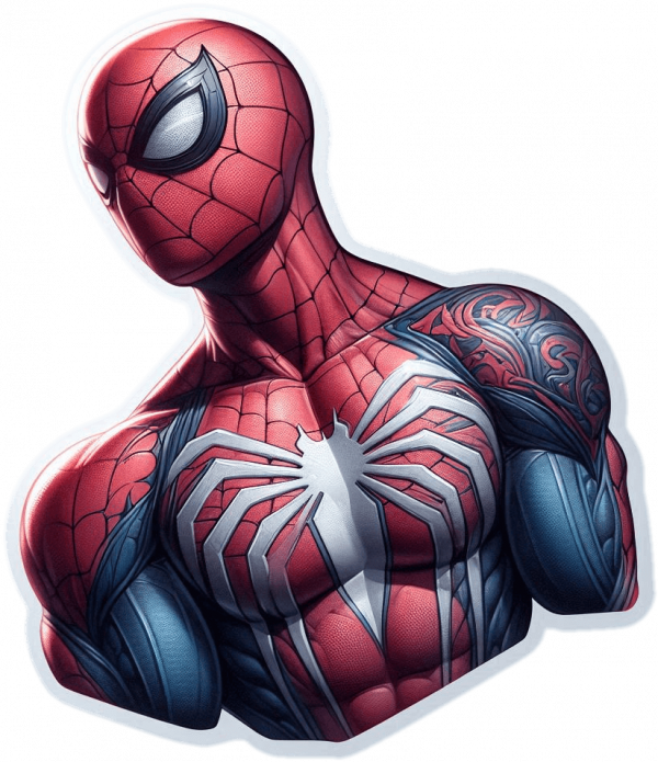 Tatuaje Acuarela Realista Spiderman 02